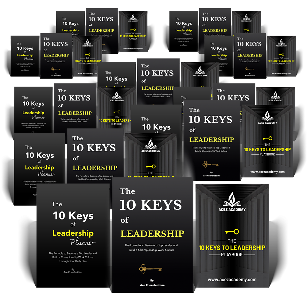 The 10 Keys To Leadership Book, Playbook and Planner Combo 10 Pack