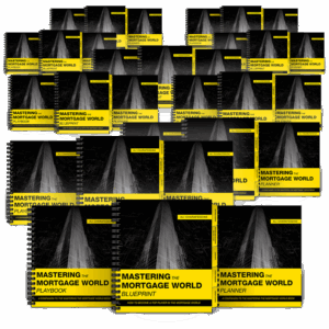 Mastering the Mortgage World Book, Playbook and Planner Combo 10 Pack